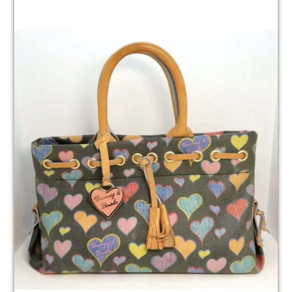 Dooney and Bourke Heart Purse Multicolor